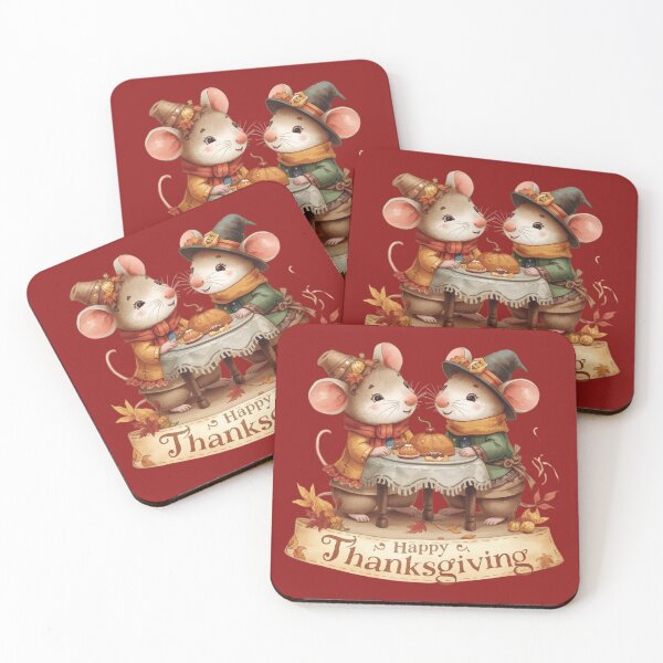 Item preview, Grateful Harvest Mice - Happy Thanksgiving! designed and sold by Stanley the Creator.