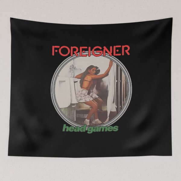 Item preview, Foreigner – Head Games Retro Cover Circle designed and sold by ketttitisandnon.