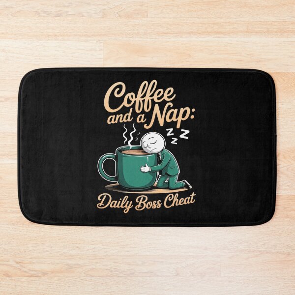 Item preview, Coffee and a Nap Daily Boss Cheat designed and sold by PeteHomenick.