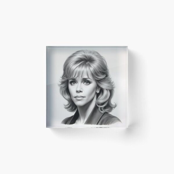 Item preview, Jane Fonda designed and sold by WorldofCharcoal.