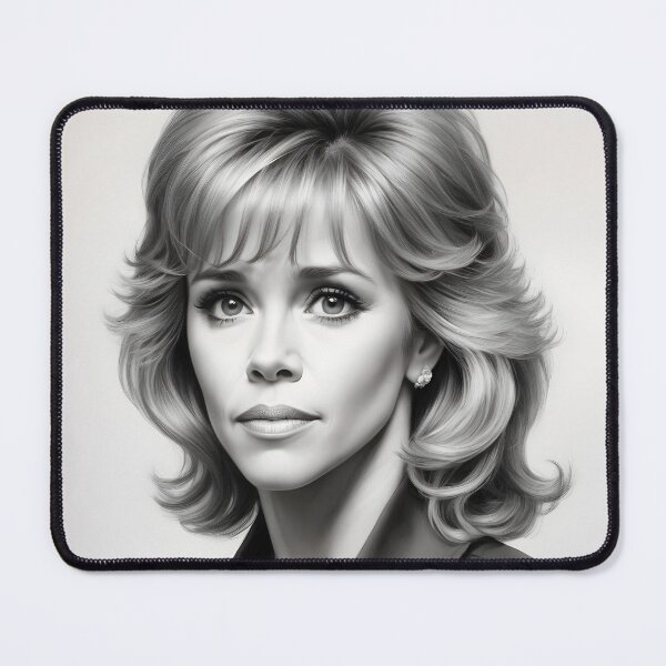 Item preview, Jane Fonda designed and sold by WorldofCharcoal.
