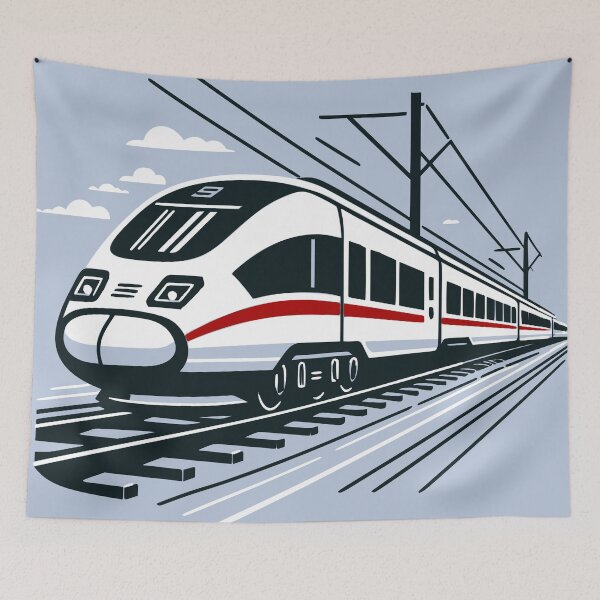 Item preview, German High-Speed Train designed and sold by Geokafi.