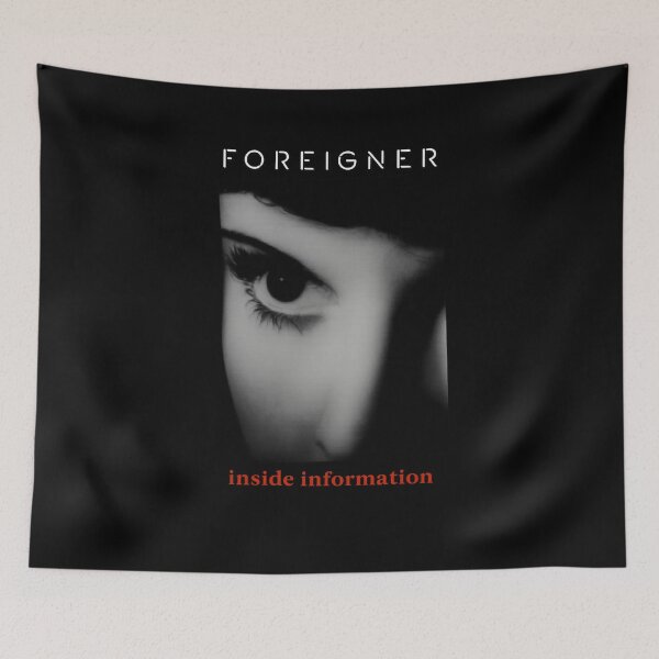 Item preview, Foreigner – Inside Information Eye (Title Lockup) designed and sold by ketttitisandnon.