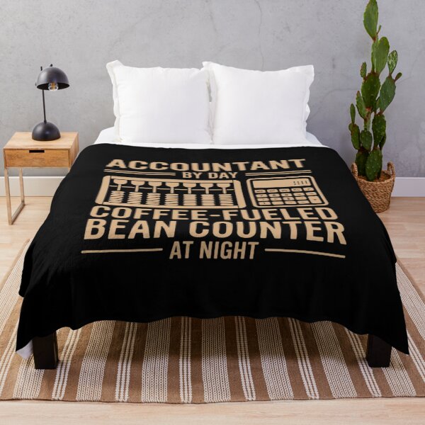 Item preview, Coffee Fueled Accountant Bean Counter Funny Office designed and sold by PeteHomenick.