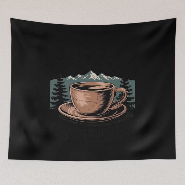 Item preview, Coffee Keeps Me Grounded Morning Necessities Caffeine designed and sold by PeteHomenick.