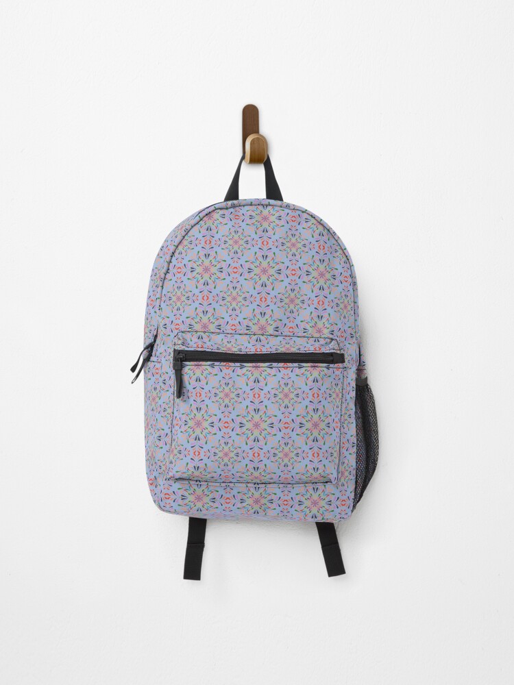 Thumbnail 1 of 3, Backpack, Fountain Blue designed and sold by CeeCeeDesign.