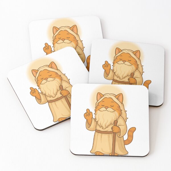 Item preview, The Wise Old Cat – Magical Cat Illustration designed and sold by PierrelyHO.