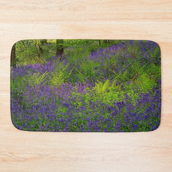 Item preview, Sunlight on Woodland Ferns and Bluebells designed and sold by Martyn R Arnold Fine Art Nature & Landscape Photography.