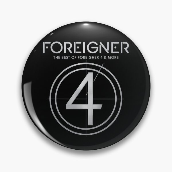 Item preview, Foreigner – Tour ’81–’82 “4” Sphere Logo designed and sold by ketttitisandnon.