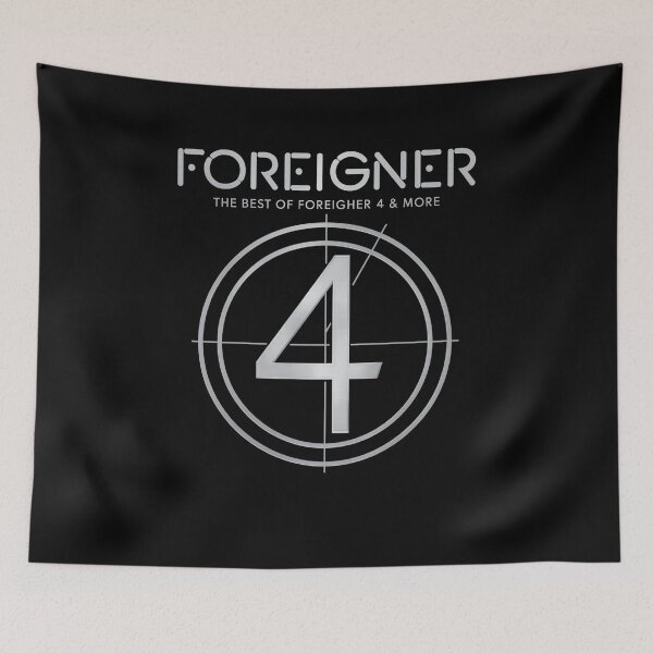 Item preview, Foreigner – Tour ’81–’82 “4” Sphere Logo designed and sold by ketttitisandnon.