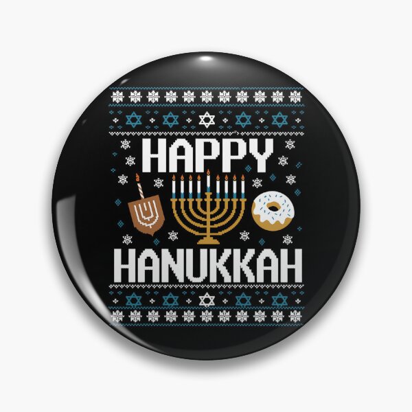 Item preview, Happy Hanukkah Menorah Dreidel Chanukah designed and sold by Sunset4Bones.