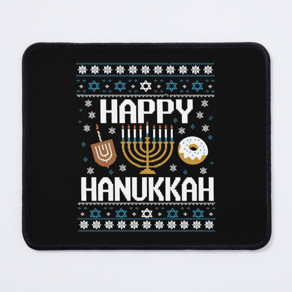 Item preview, Happy Hanukkah Menorah Dreidel Chanukah designed and sold by Sunset4Bones.