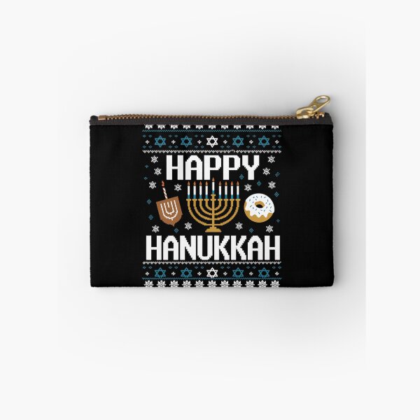Item preview, Happy Hanukkah Menorah Dreidel Chanukah designed and sold by Sunset4Bones.