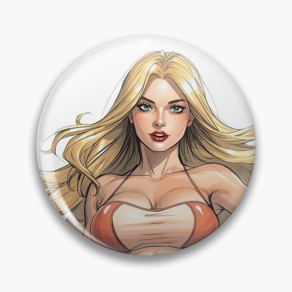Item preview, Bold & Alluring – Retro Comic Style Female Illustration designed and sold by Pigmentra.