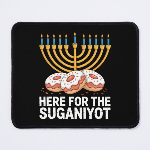Item preview, Here For Sufganiyot Funny Hanukkah Chanukah designed and sold by Sunset4Bones.