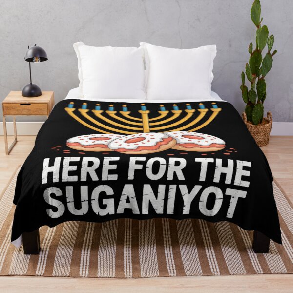 Item preview, Here For Sufganiyot Funny Hanukkah Chanukah designed and sold by Sunset4Bones.
