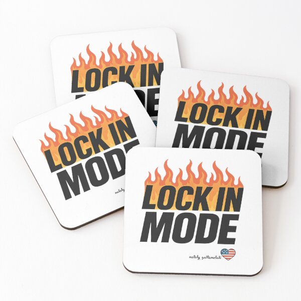 Item preview, LOCK IN MODE ? Motivational Hustle Design | Focus & Grind Mindset Shirt | Fire Flame Quote | USA Power Inspiration Graphic designed and sold by natalygattamelati.