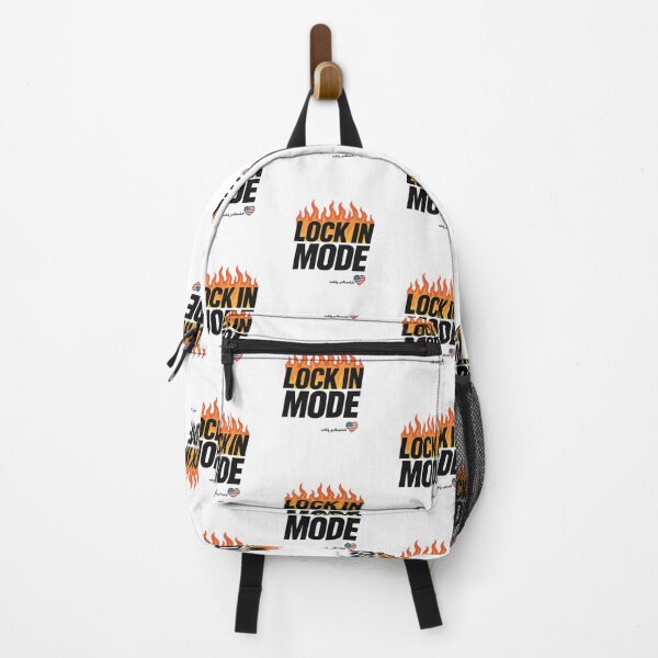 Item preview, LOCK IN MODE ? Motivational Hustle Design | Focus & Grind Mindset Shirt | Fire Flame Quote | USA Power Inspiration Graphic designed and sold by natalygattamelati.