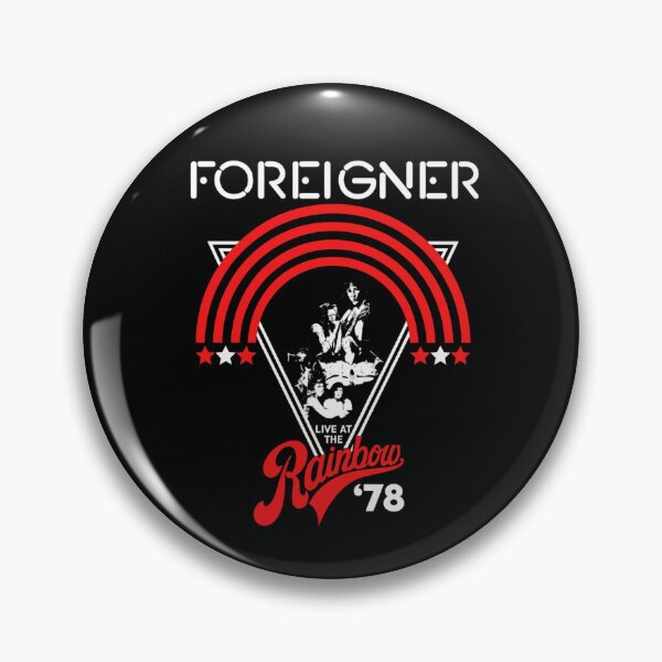 Item preview, Foreigner – Live at the Rainbow ’78 (Red Arc & Triangle) designed and sold by ketttitisandnon.
