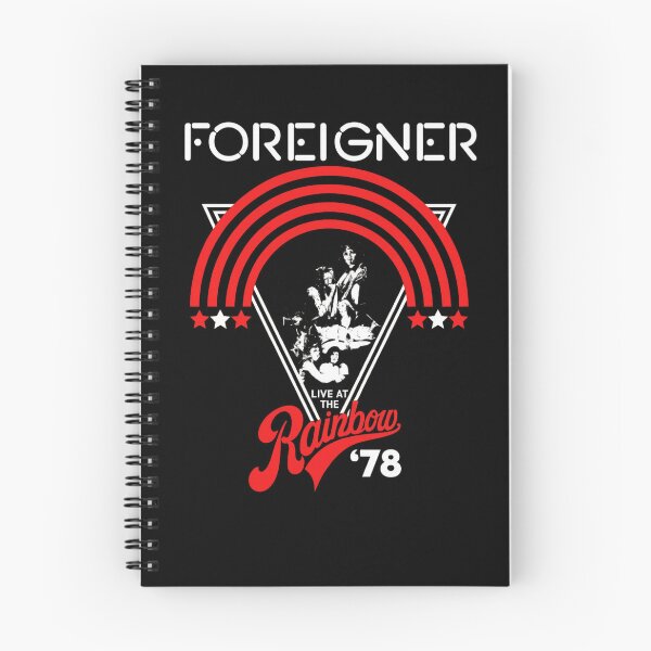 Item preview, Foreigner – Live at the Rainbow ’78 (Red Arc & Triangle) designed and sold by ketttitisandnon.
