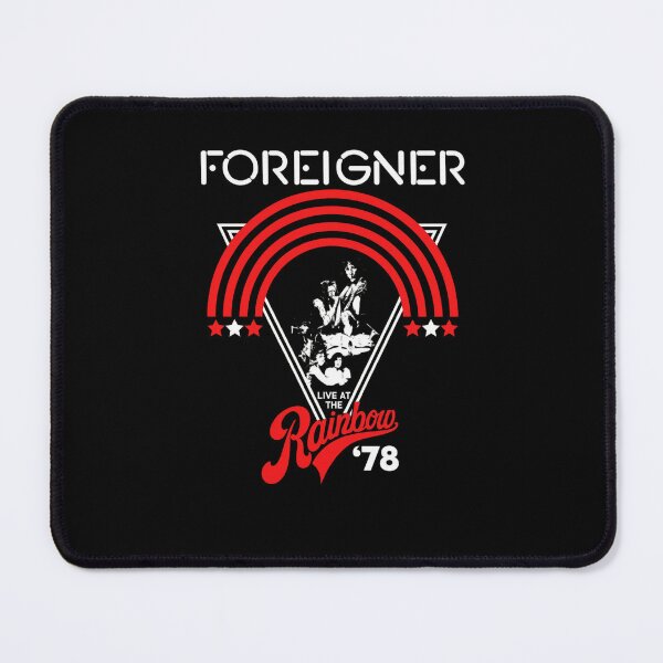 Item preview, Foreigner – Live at the Rainbow ’78 (Red Arc & Triangle) designed and sold by ketttitisandnon.