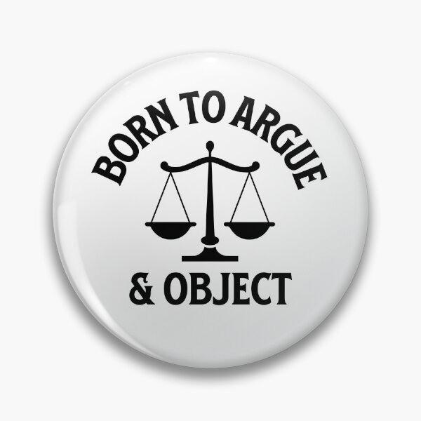 Item preview, Born To Argue And Object designed and sold by Primroaddesigns.