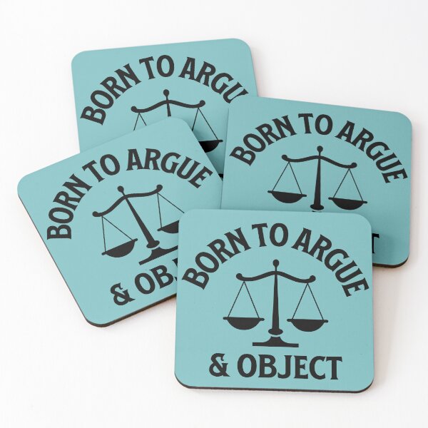 Item preview, Born To Argue And Object designed and sold by Primroaddesigns.