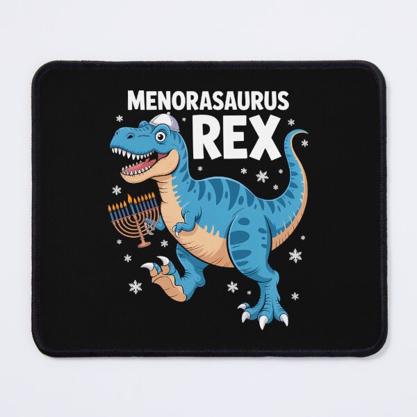 Item preview, Holiday Hanukkah T-Rex Menorasaurus Rex Dinosaur Funny designed and sold by Sunset4Bones.
