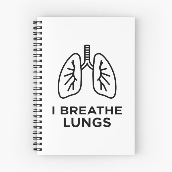 Item preview, I Breathe Lungs – Funny Respiratory Therapist Gift designed and sold by DodgeandBurn.