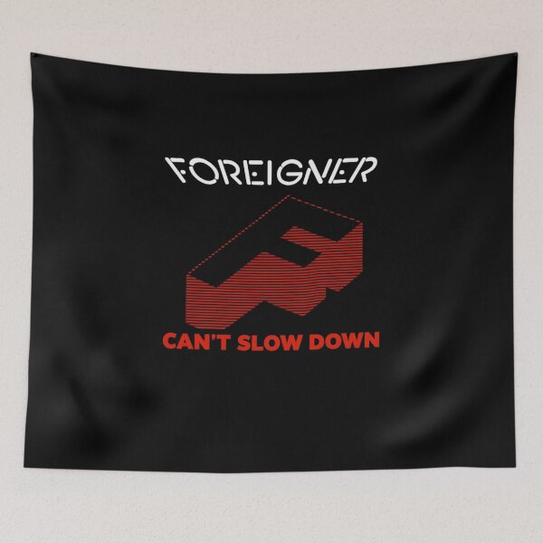 Item preview, Foreigner – Can’t Slow Down Red Lines Emblem designed and sold by ketttitisandnon.