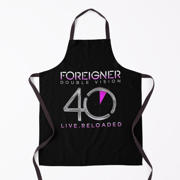 Item preview, Foreigner – Double Vision 40: Live Reloaded (Neon Chrome) designed and sold by ketttitisandnon.