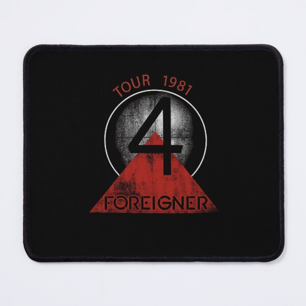 Item preview, Foreigner – Tour ’81–’82 “4” Sphere Logo designed and sold by ketttitisandnon.