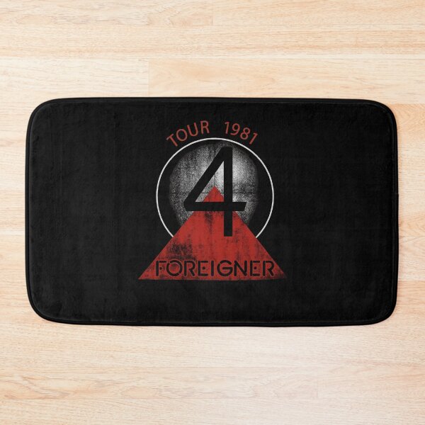 Item preview, Foreigner – Tour ’81–’82 “4” Sphere Logo designed and sold by ketttitisandnon.