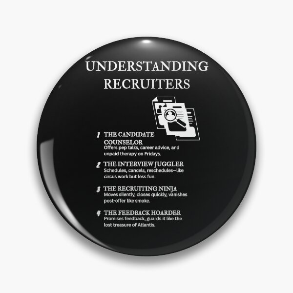 Item preview, Understanding Recruiters – Because Someone Has to Read All Those CVs – Black designed and sold by PsyFlow35.