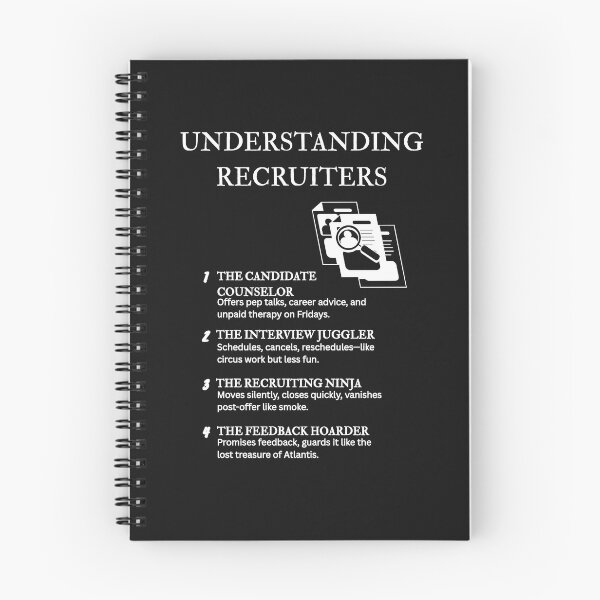 Item preview, Understanding Recruiters – Because Someone Has to Read All Those CVs – Black designed and sold by PsyFlow35.