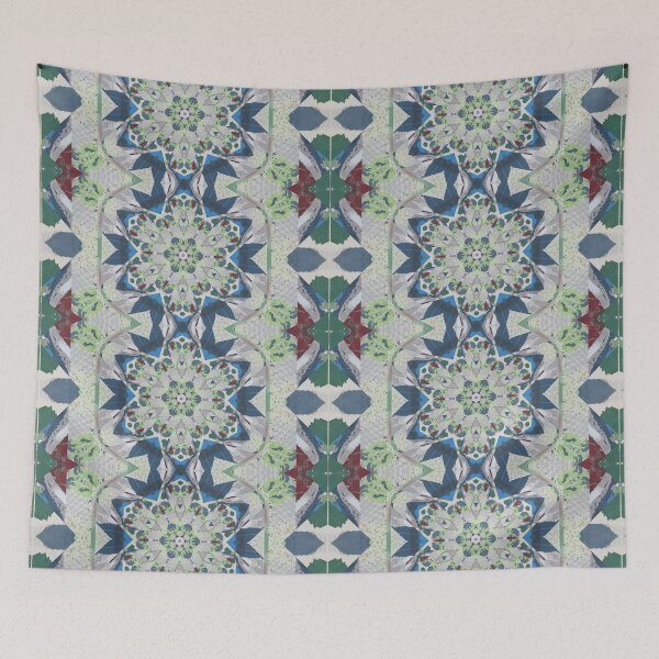Item preview,  Dainty Folk Flora  Pattern by Jenny Meehan 6 designed and sold by Jenny Meehan Art Prints and Patterns  .