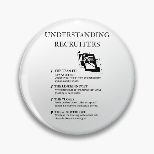 Item preview, Understanding Recruiters – Coffee, Calls, and Controlled Chaos designed and sold by PsyFlow35.