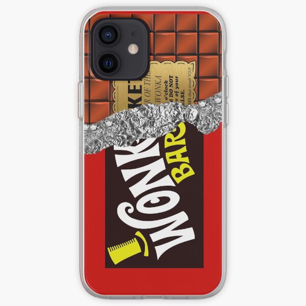 Wonka's Golden Ticket Chocolate iPhone Soft Case