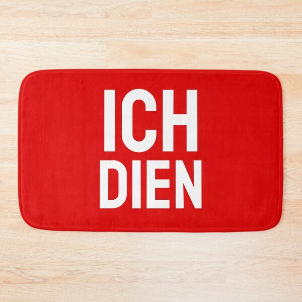 Item preview, Ich Dien white designed and sold by VRedBaller.
