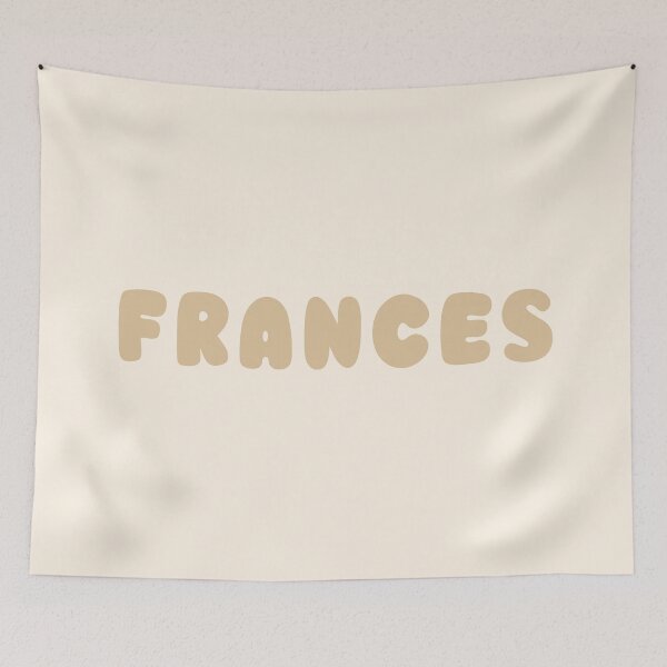 Item preview, Beige Frances – Minimalist Personalized Name Design designed and sold by karolinahinc.
