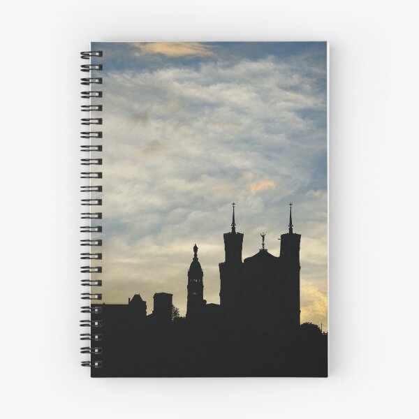 Item preview, Lyon City Silhouettes at Sunset  designed and sold by CarolinaReina.