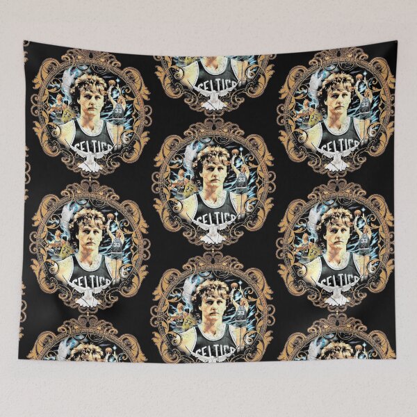 Item preview, Larry Legend – Vintage Graphic Basketball Art designed and sold by BVNKGRAPH WORKS.