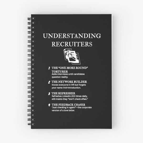 Item preview, Understanding Recruiters – A Tribute to the Masters of Follow-Up – Black designed and sold by PsyFlow35.