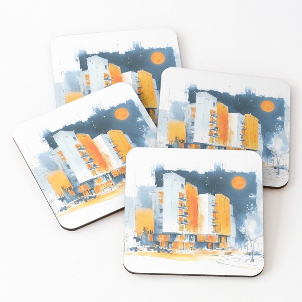 Item preview,  watercolor architectural sketch designed and sold by Ariadna de Raadt.