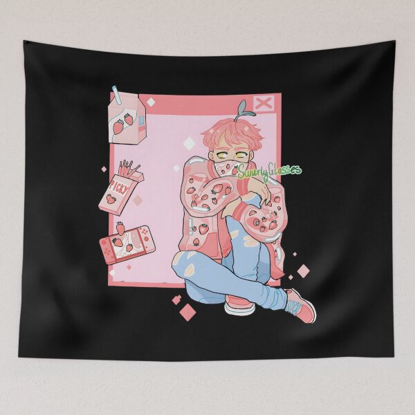 Item preview, Strawberry Boy designed and sold by MitchellMccuddy.