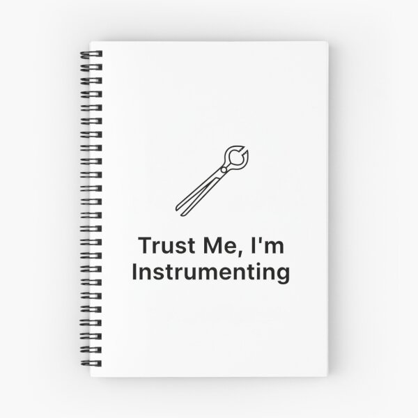 Item preview, Trust Me, I'm Instrumenting – Funny Endoscopy Tech Minimalist Design designed and sold by DodgeandBurn.