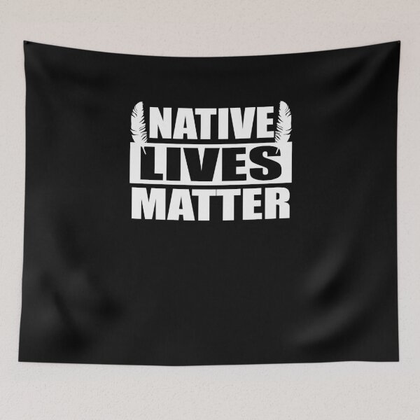 Item preview, Native Lives Matter designed and sold by TeeTimeGuys.