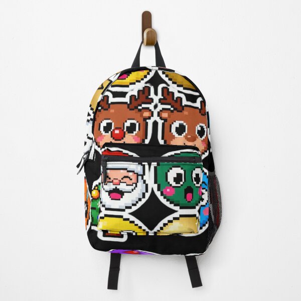 Item preview, Kawaii Pixel Christmas Emoji Sticker Pack designed and sold by MuseAI.