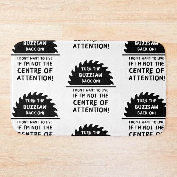 Item preview, SF LIVE || Buzzsaw (black) designed and sold by CloudyAppleArt.