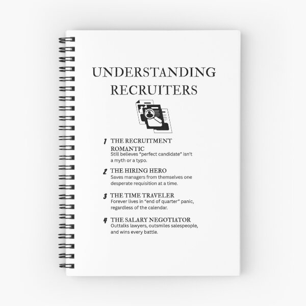 Item preview, Understanding Recruiters – The Real MVPs Behind “We’ll Let You Know” designed and sold by PsyFlow35.